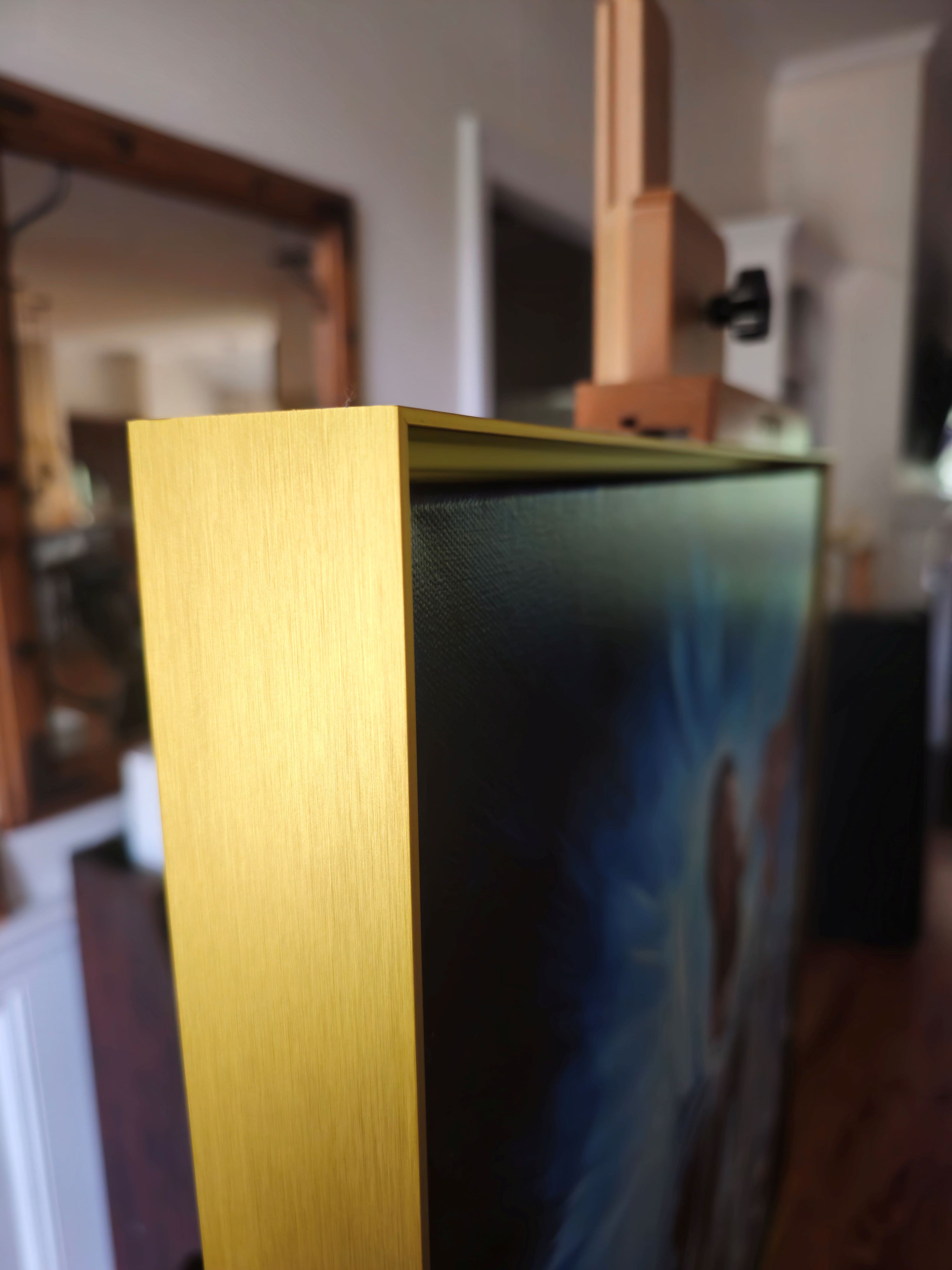 God's Voice framed original painting, ready to hang, acrylic fine art by Julie Rae