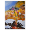 New Beginnings museum-quality matte paper poster print, Christian fine art by Julie Rae, inspired by Song of Solomon 2:11-12