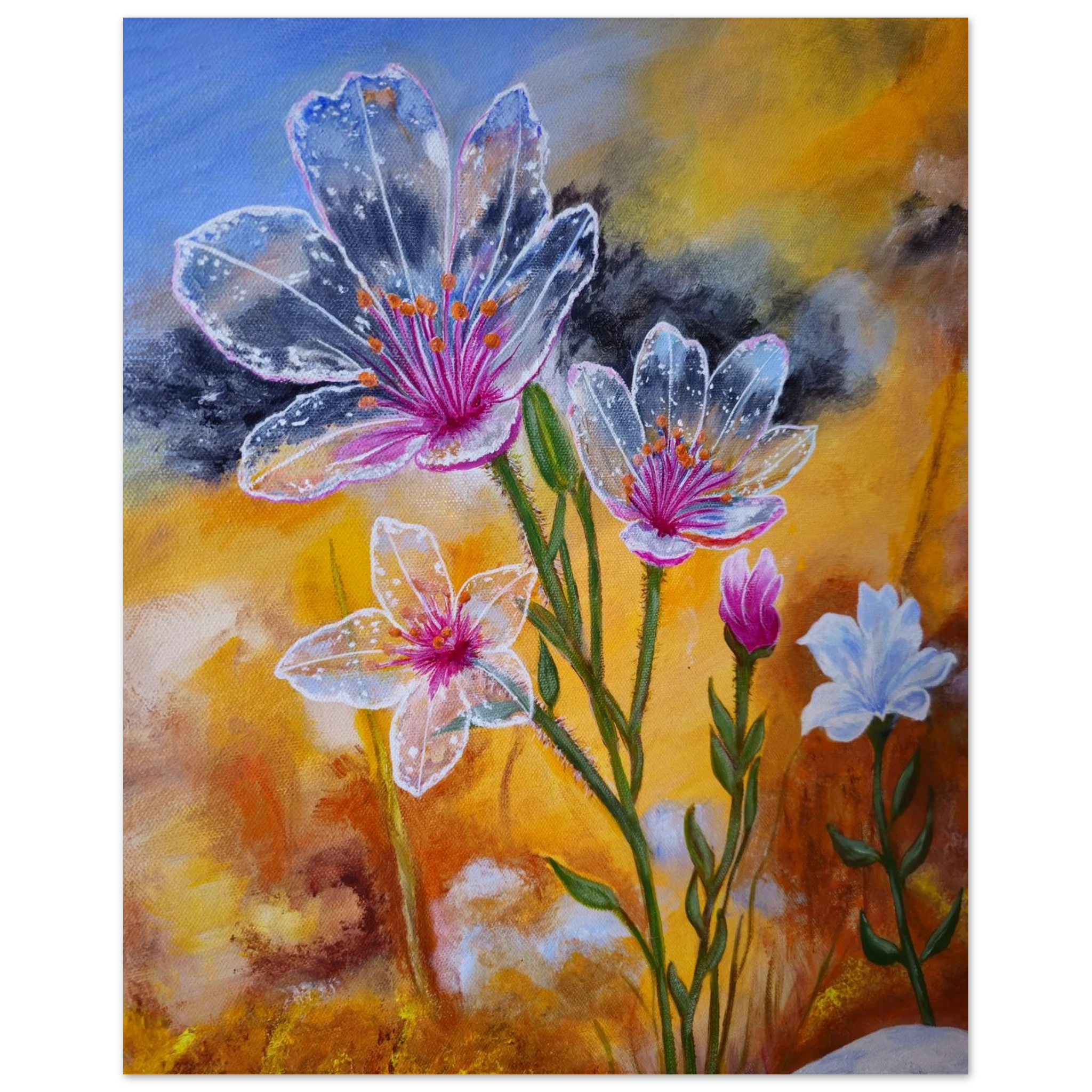 New Life museum-quality matte paper poster print, Christian fine art by Julie Rae