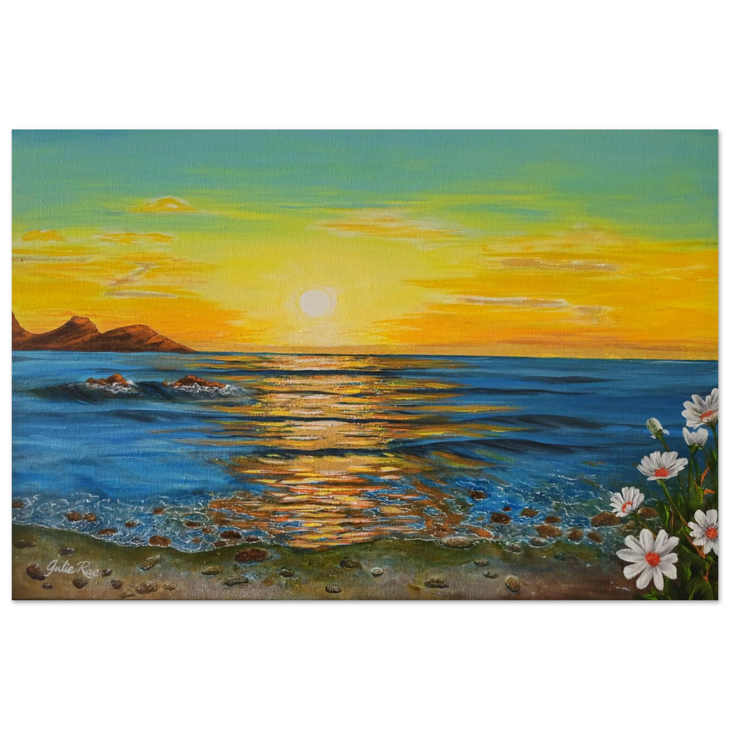 "The Glory — prophetic Christian fine art print, the heavens declaring the glory of God, inspired by Psalms 19:1, by Julie Rae Art"